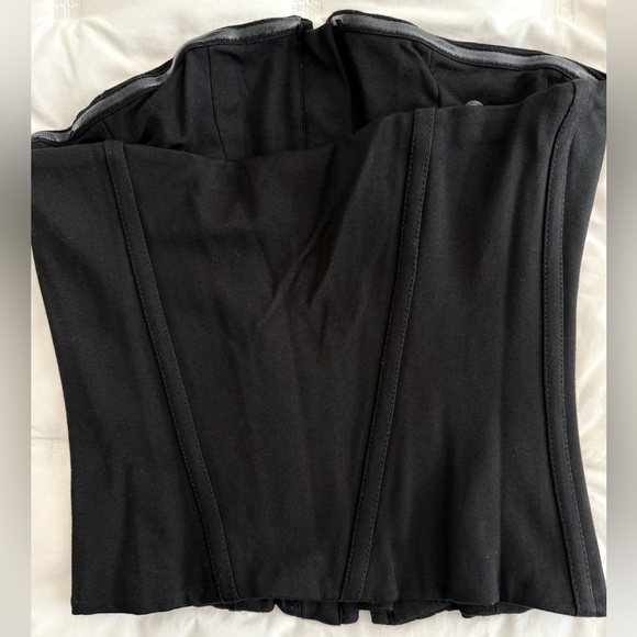 House of CB THE STRAPLESS Black Stretch Corset Top XS Regular Cup A-C NWOT - Picture 3 of 5